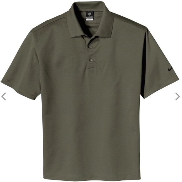Olive green nike polo Clearance